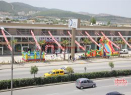 Pamidor Zincir Balon ve Bayrak Süsleme İstanbul Organizasyon